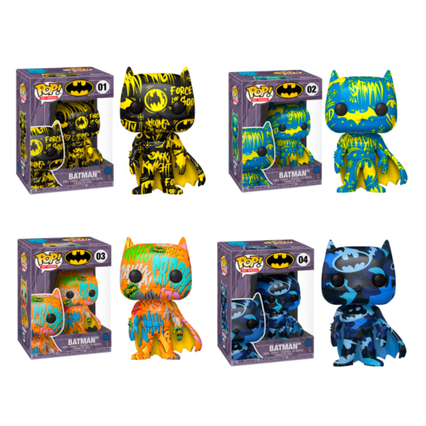 Art Series - Batman Funko Pop Set