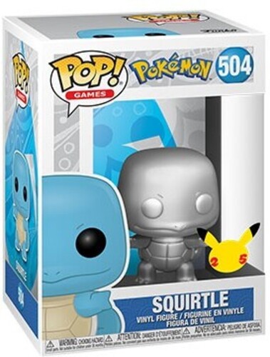 Pokemon Squirtle (504 25th Anniv) Pop Vinyl Figure