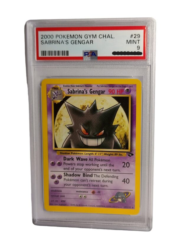 Pokemon: Sabrina's Gengar - Gym Challenge, 2000 (Graded PSA 9)