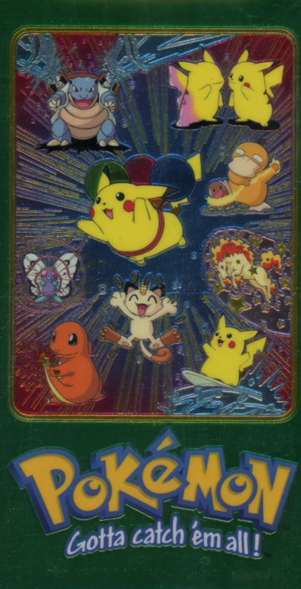 Pokemon Topps Supersize Chrome 5 Card Set