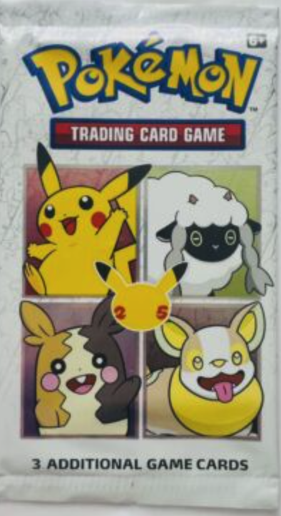 Pokemon General Mills Cereal 25th Anniversary Booster Pack USA