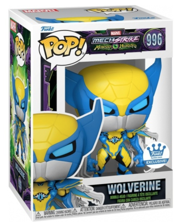 Marvel Mech Strike: Monster Hunters - Wolverine (996) Pop Vinyl Figure