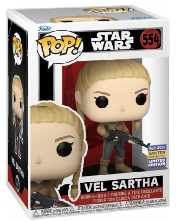 Star Wars - Vel Sartha (554) Pop Vinyl Figure