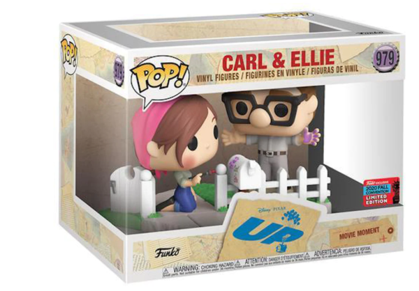 Disney Pixar Up : Carl & Ellie - Limited Edition (979) Funko Pop Pack