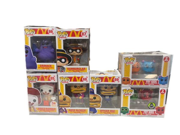 McDonald's 7 Piece Funko Pop Set