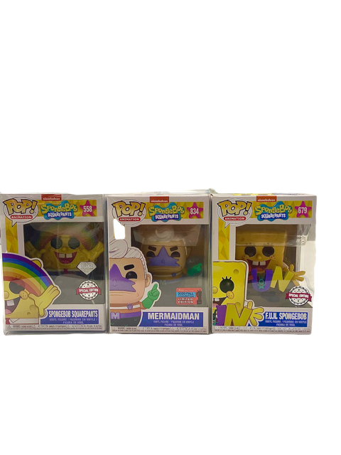 SpongeBob Squarepants Funko Pop Bundle 2