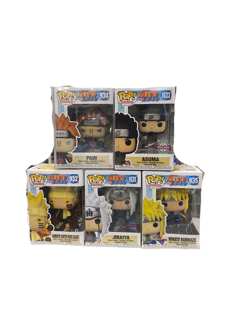 Naruto Shippuden Funko Pop Bundlen