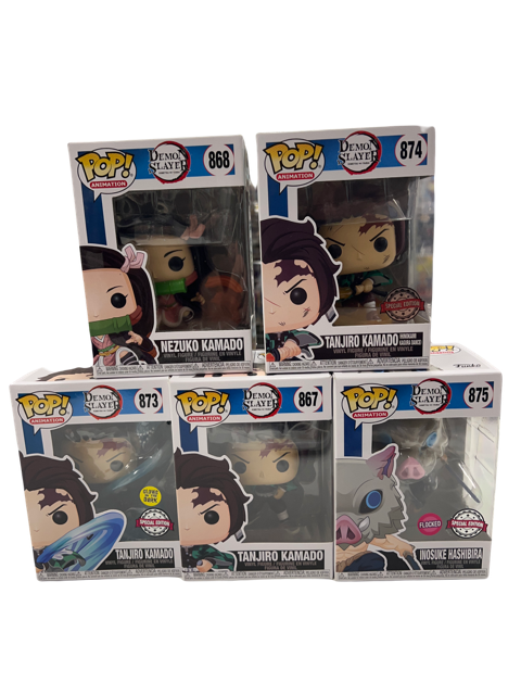 Demon Slayer - Funko Pop Bundle