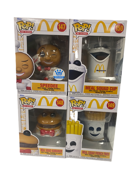 McDonalds Funko Pop Set