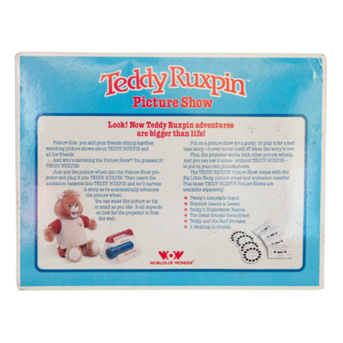 Teddy Ruxpin Picture Show Projector - Complete and New