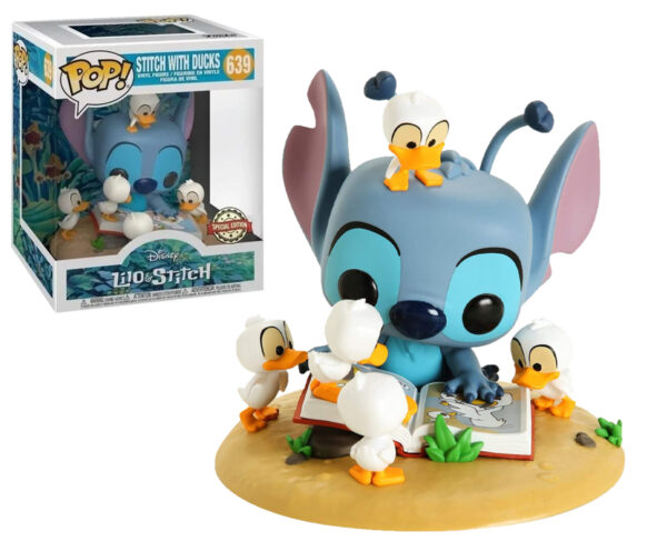 Lilo & Stitch - Stitch with Ducks (639) Pop Vinyl Figure