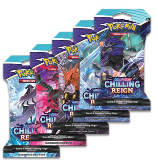 Pokemon Chilling Reign Booster Pack - Sleeved (Various)