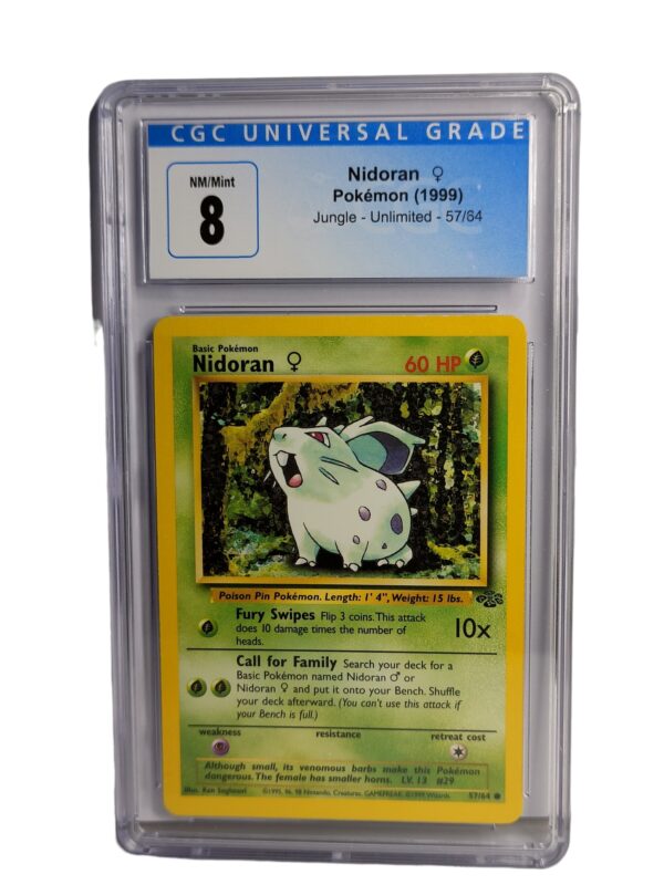 Pokemon: Nidoran - Jungle Unlimited, 1999 (Graded CGC 8)