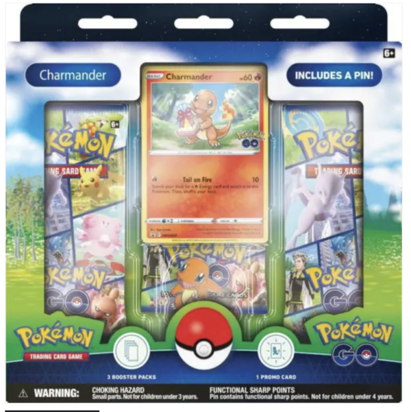 Pokemon Go Charmander Pin Pack