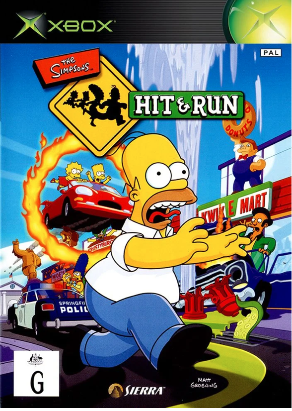 The Simpsons Hit & Run XBOX (Classics)