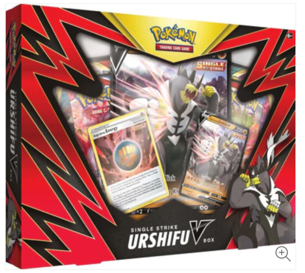 Pokemon Single Strike OR Rapid Strike Urshifu V Box (Assorted)