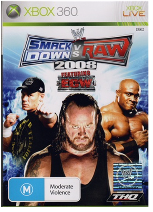 WWE Smackdown 2008 XBOX360