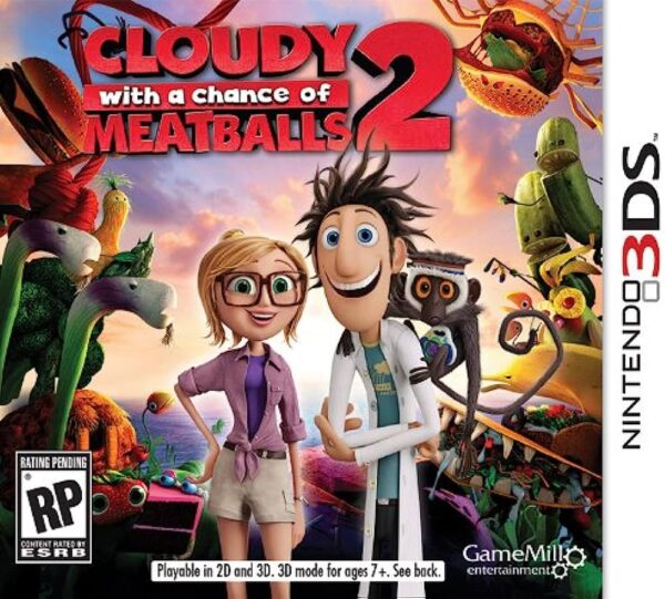 Cloudy With A Chance Of Meatballs 2 NINTENDO 3DS