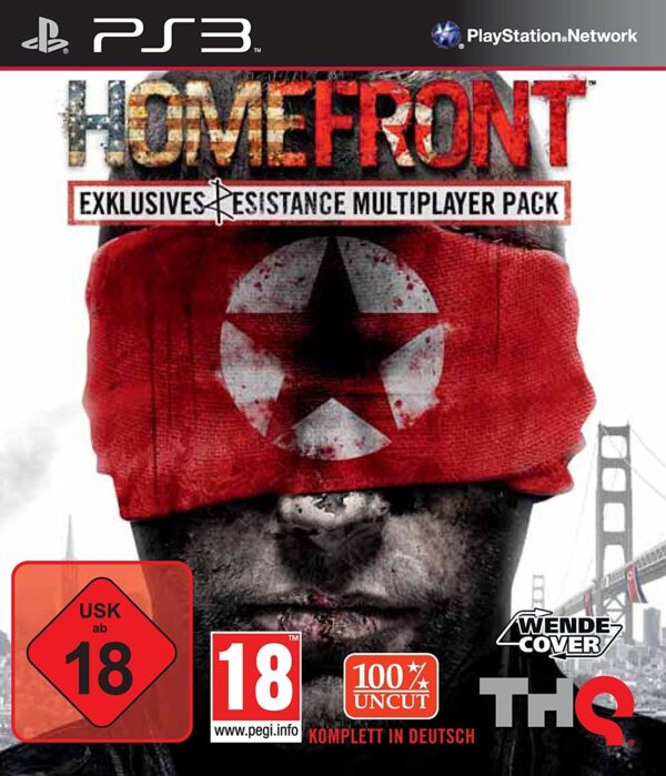 Homefront Exclusive Resistance Multiplayer Pack PS3