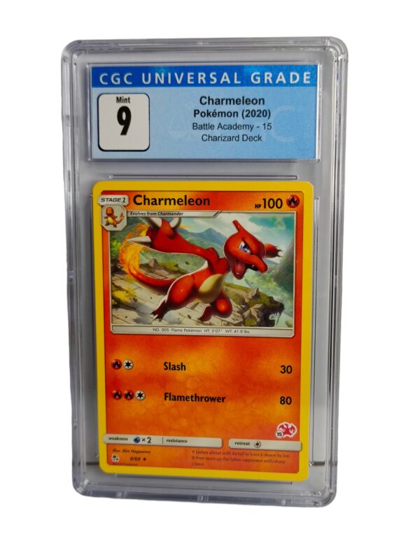 Pokemon: Charmeleon - Battle Academy 15 Charizard deck, 2020 (Graded CGC 9)