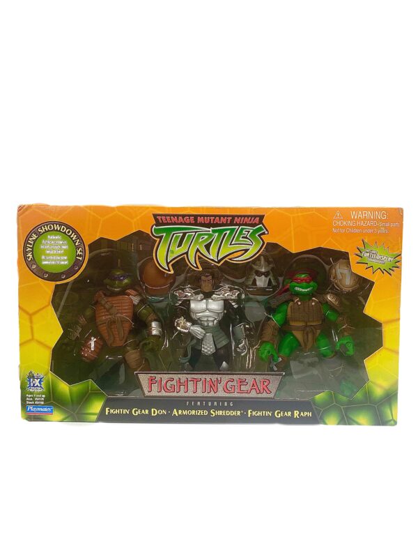 Teenage Mutant Ninja Turtles Fightin’ Gear (Don, Shredder & Raph) Action Figures (SEALED)