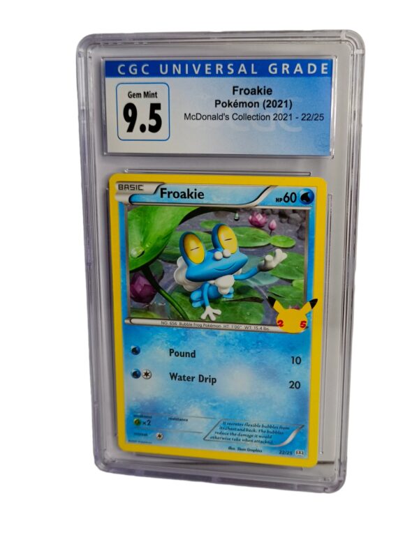 Pokemon: Froakie - McDonalds Collection, 2021 (Graded CGC 9.5)