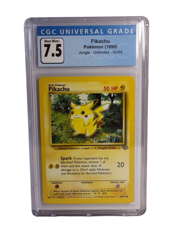 Pokemon: Pikachu - Jungle Unlimited, 1999 (Graded CGC 7.5)