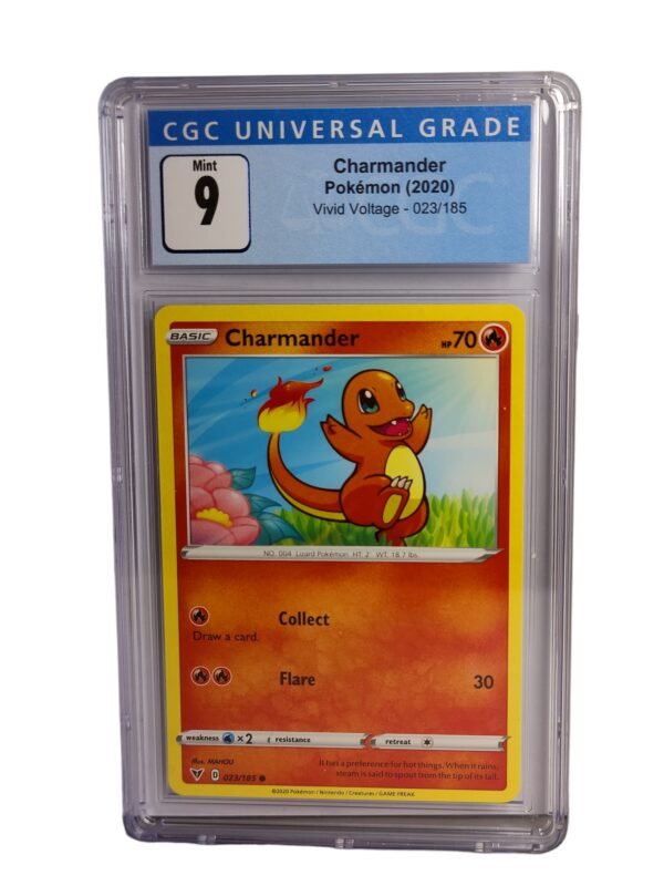 Pokemon: Charmander - Vivid Voltage, 2020 (Graded CGC 9)