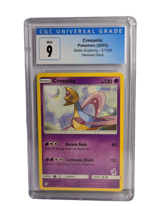 Pokemon: Cresselia - Battle Academy Mewtwo deck, 2020 (Graded CGC 9)