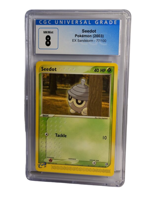 Pokemon: Seedot - EX Sandstorm, 2003 (Graded CGC 8)