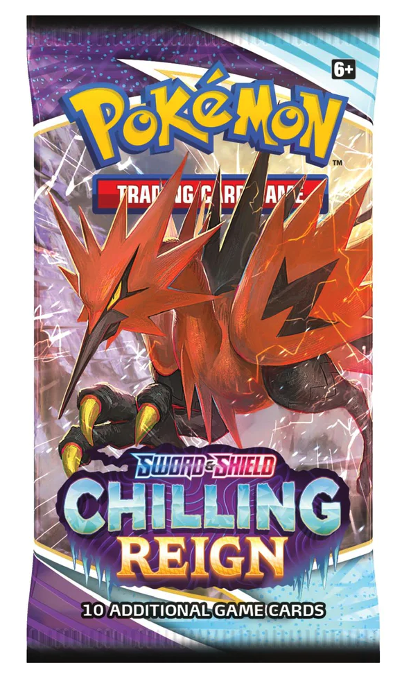 Pokemon Chilling Reign Booster Pack (assorted)