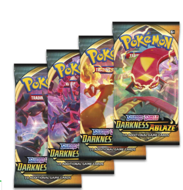 Pokemon Darkness Ablaze Booster Pack Assorted  (ea)