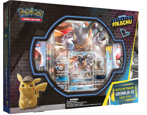 Pokemon Detective Pikachu Greninja GX Case File