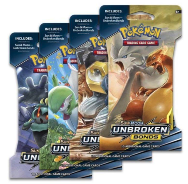 Pokemon Unbroken Bonds Booster Pack - Sleeved COMPLETE Art Set