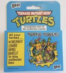 Teenage Mutant Hero Turtles Turtle Power Complete Collectors Set Cards (SEALED)