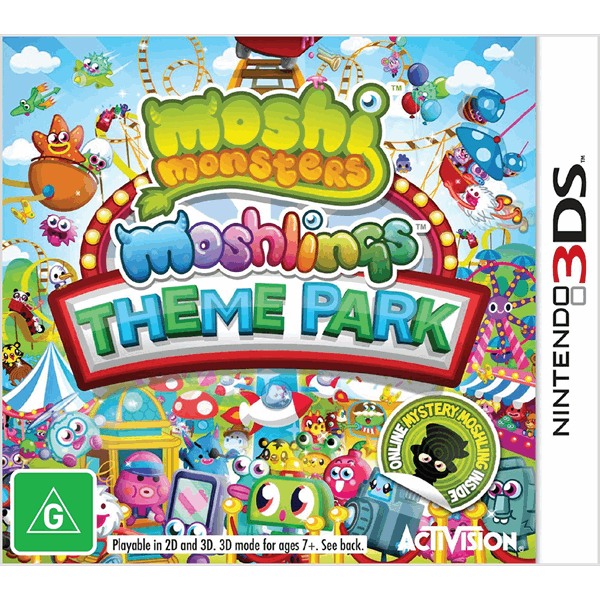 Moshlings Theme Park NINTENDO 3DS