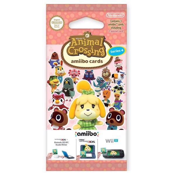 Animal Crossing Amiibo Cards Series 4 Packs