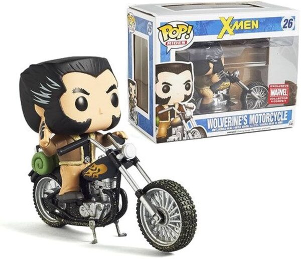 X-Men Wolverine's Motorcycle 26 Funko Pop