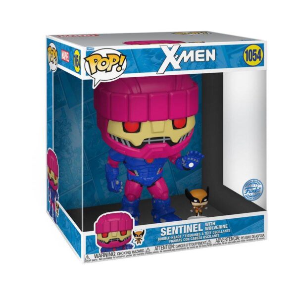 X-Men Sentinel With Wolverine Super Size Special Edition 1054 Funko Pop