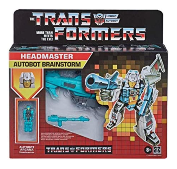 The Transformers Headmaster Autobot Brainstorm (SEALED)