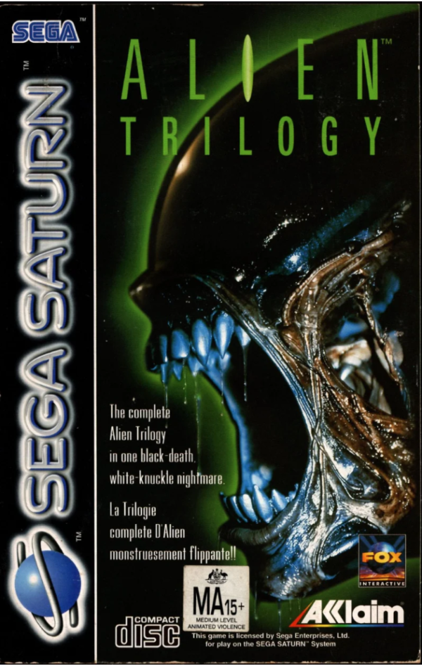 Alien Trilogy SEGA SATURN