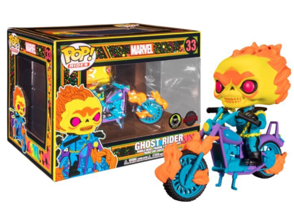 Marvel Ghost Rider Black Light 33 Funko Pop