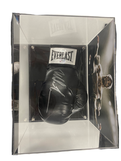 Black Mike Tyson Signed Glove