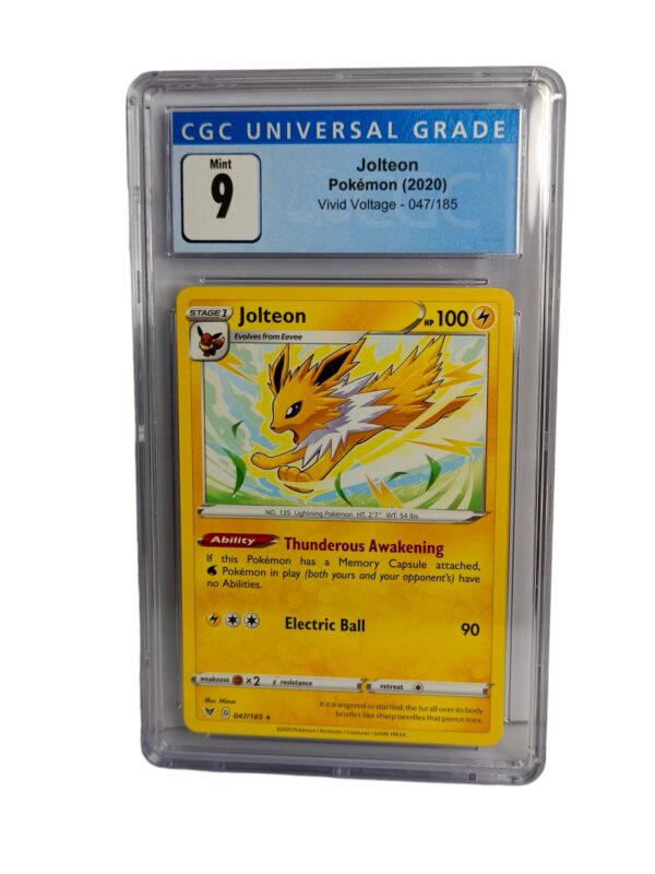 Pokemon: Jolteon - Vivid Voltage, 2020 (Graded CGC 9)