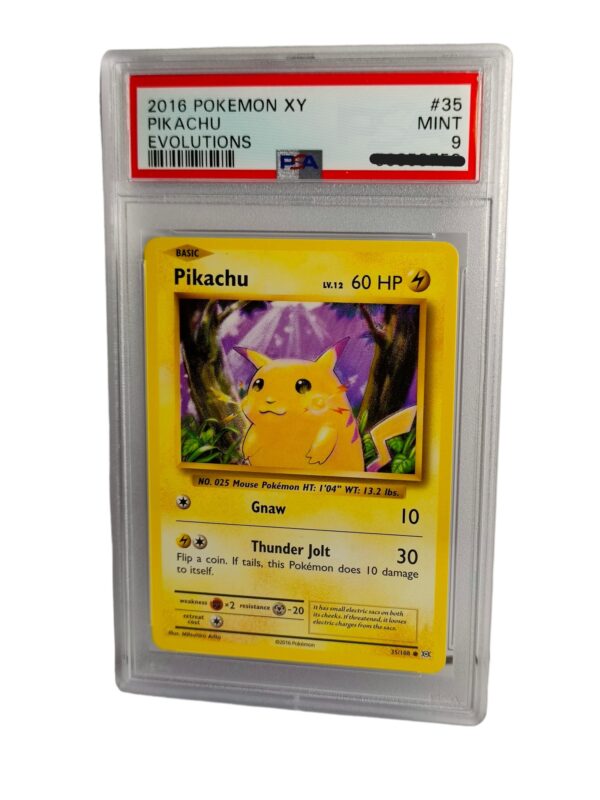 Pokemon: Pikachu - Evolutions, 2016 (Graded PSA 9)